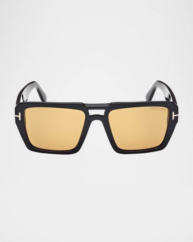 Redford Acetate Aviator Sunglasses